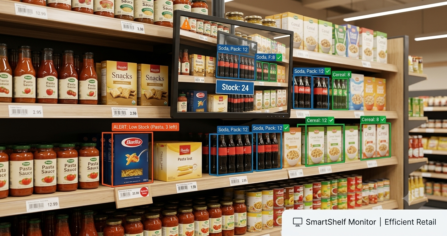 Smart Retail Shelf Monitoring with YOLOv8